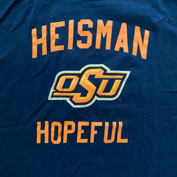OSU Heisman Hopeful 2011 Oklahoma State University 81 T Shirt Size XL - Picture 2 of 6